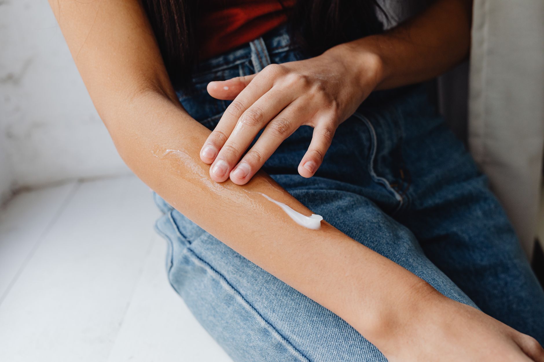 Simple barrier repair routine with cream and ointment